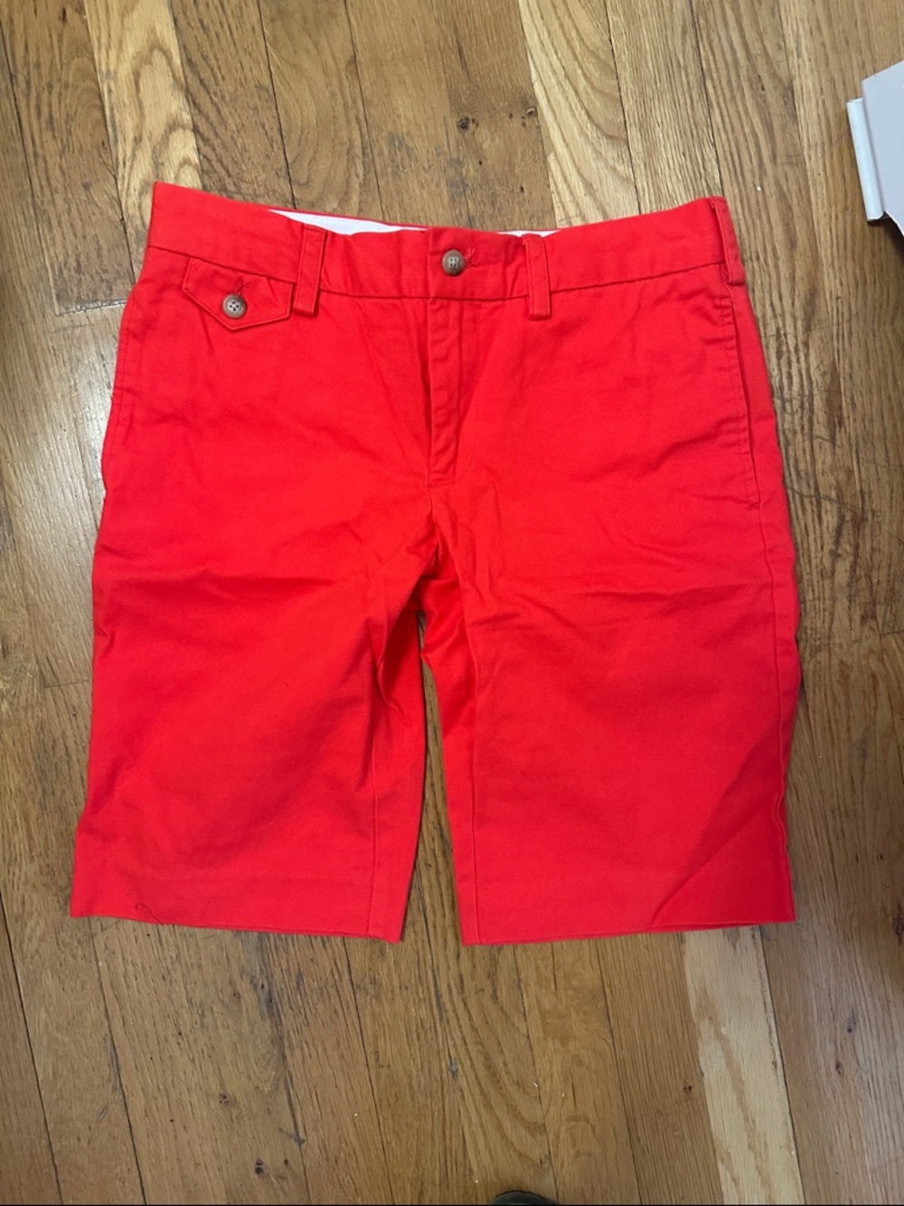 Ralph Lauren Sport Red Cotton Shorts